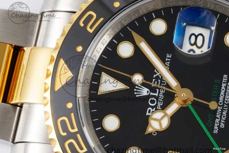 MiroTime 0410 GMT Master II 116713 LN 904L SS APF 1:1 Best Edition on SS YG Bracelet VR3186 CHS Comfortable 2038